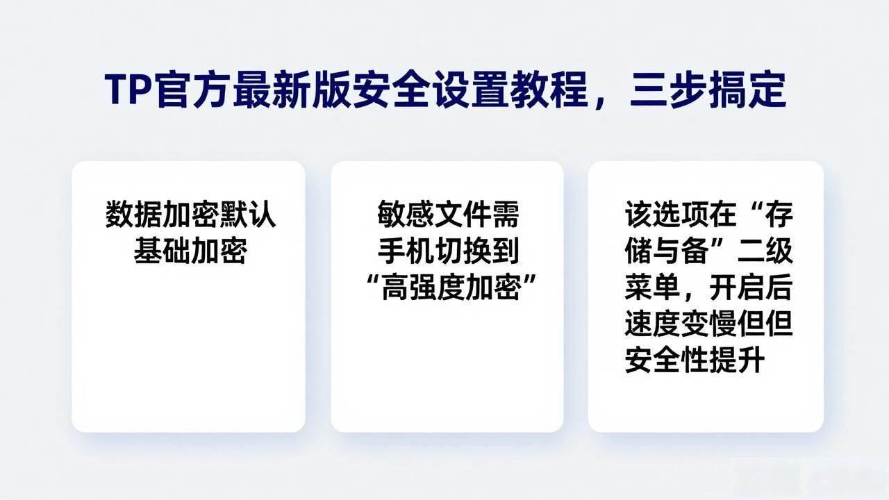 TP官方最新版安全设置教程，三步搞定