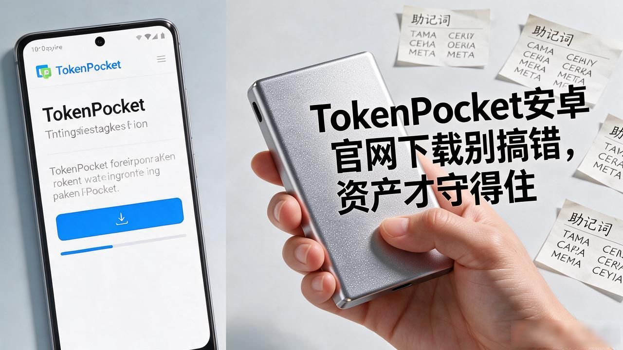 TokenPocket安卓官网下载别搞错，资产才守得住