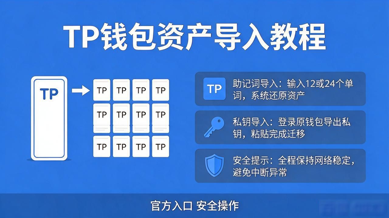 TP钱包新手注册及资产导入完整方法_TP钱包官网入口的用户创建与资产导入方法_TP钱包创建账户正确步骤