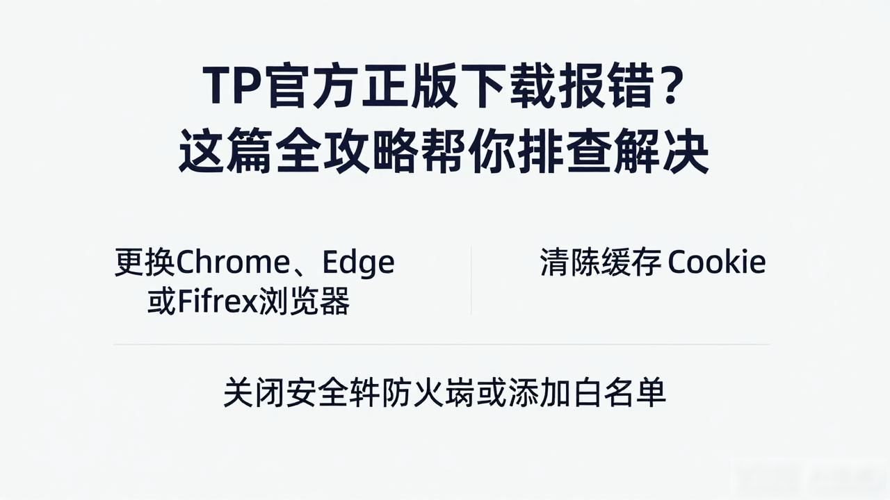 下载TP官方固件错误排查_网络环境不稳定导致下载失败解决方法_TP官方正版下载错误排查全攻略