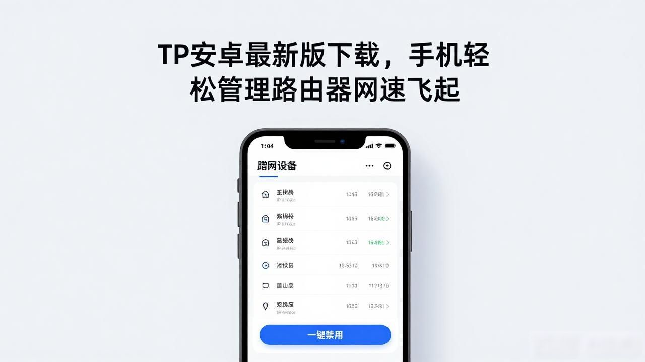 TP安卓最新版APP_管理路由器神器_5. 最新下载！tp安卓最新版带你体验极速上网