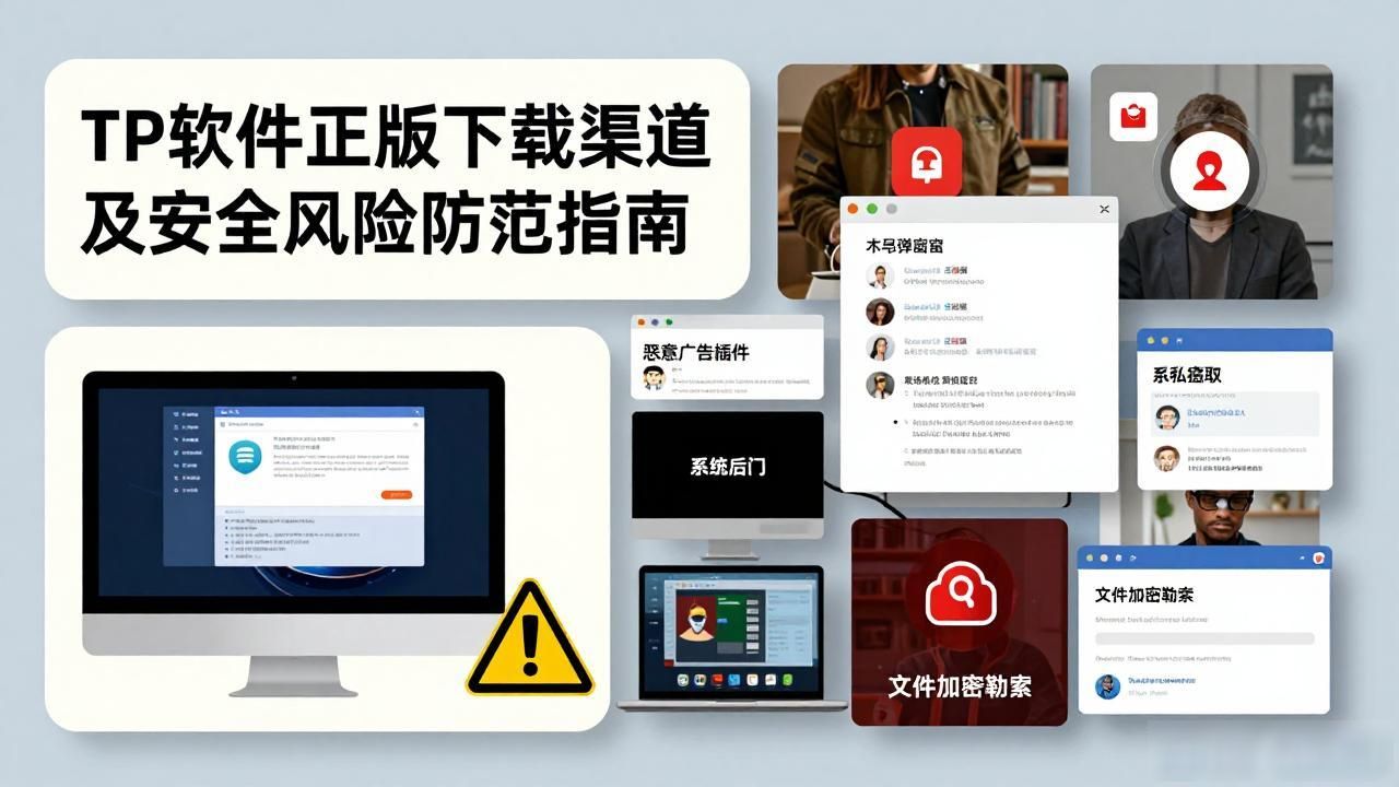 TP软件正版下载渠道及安全风险防范指南