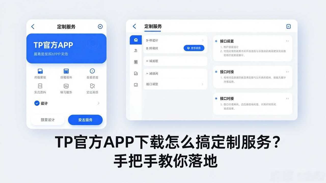 TP官方app下载怎么搞定制服务？手把手教你落地