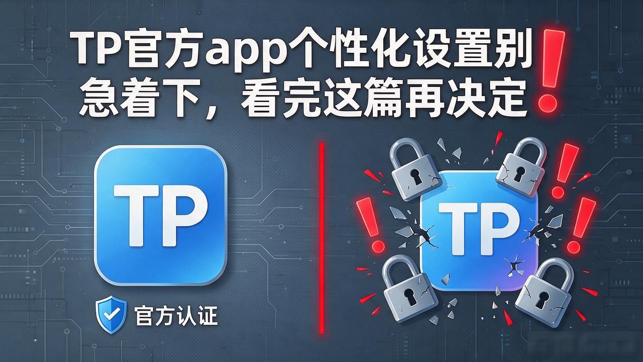 TP官方app个性化设置别急着下，看完这篇再决定