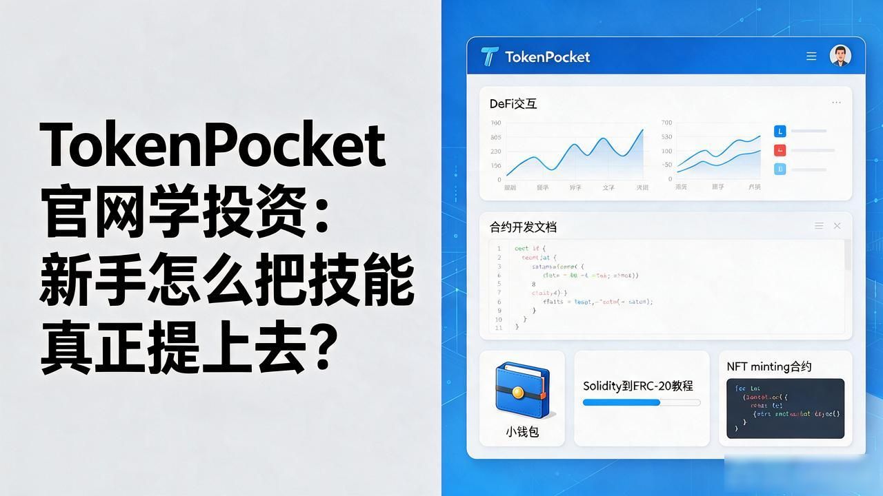 TokenPocket官网学投资：新手怎么把技能真正提上去