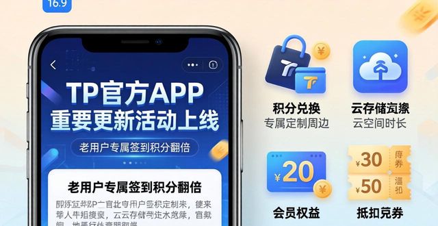 TP官方APP重要更新活动上线 新功能权益还有用户专属福利已开启