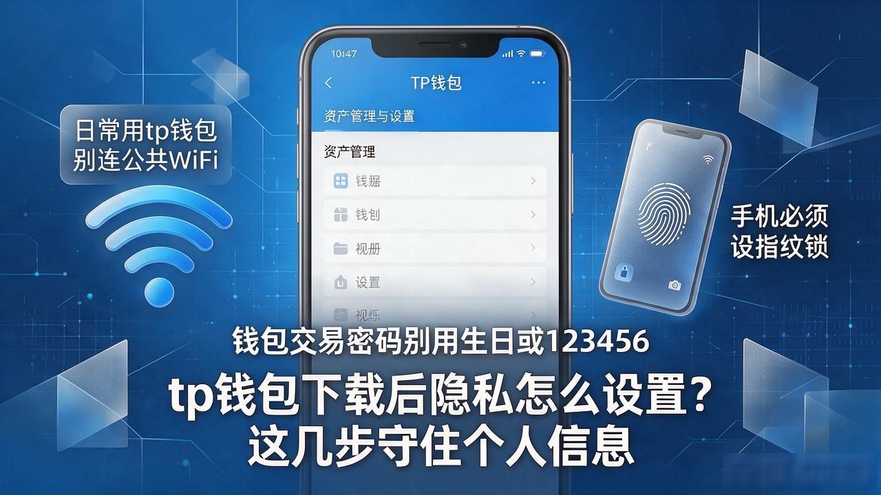 tp钱包下载后隐私怎么设置？这几步守住个人信息