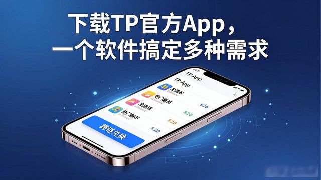 下载TP官方App，一个软件搞定多种需求