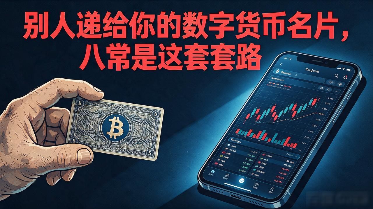 别人递给你的数字货币名片，八成是这套套路