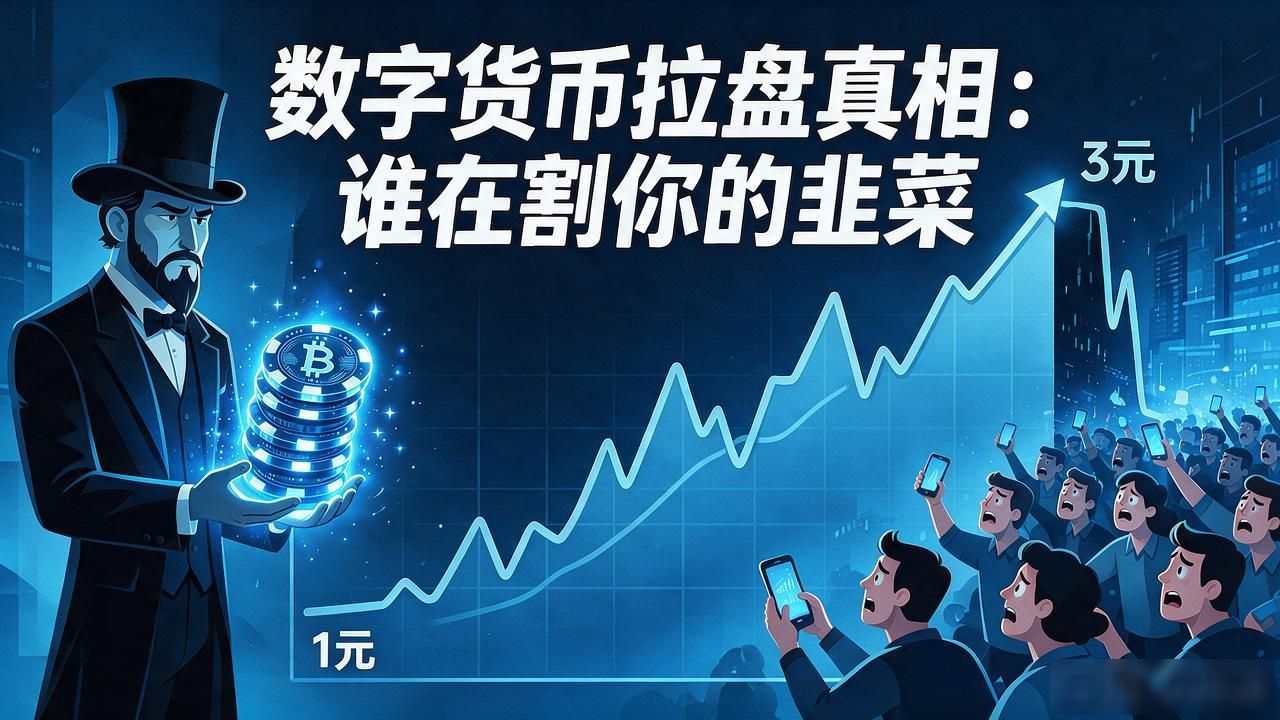 数字货币拉盘真相：谁在割你的韭菜