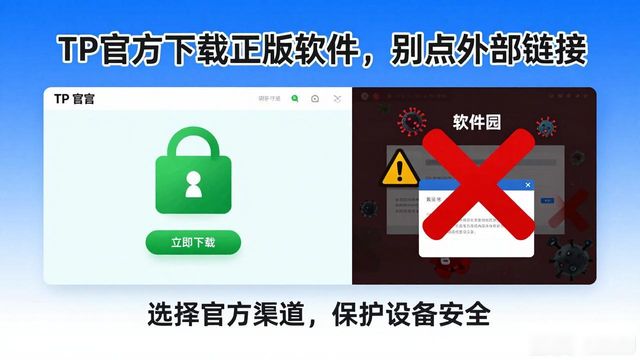 TP官方下载正版软件下载外部链接风险_下载正版TP软件_避免捆绑病毒安装包