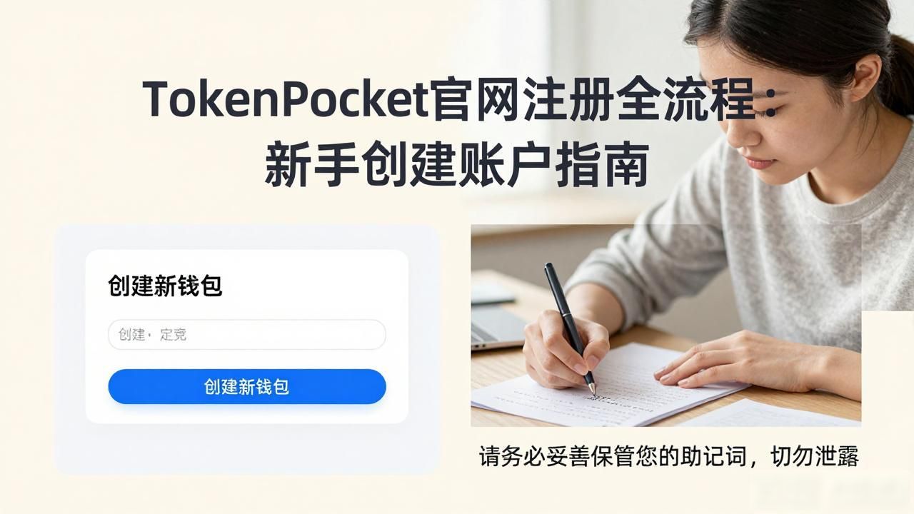 TokenPocket官网注册全流程：新手创建账户指南
