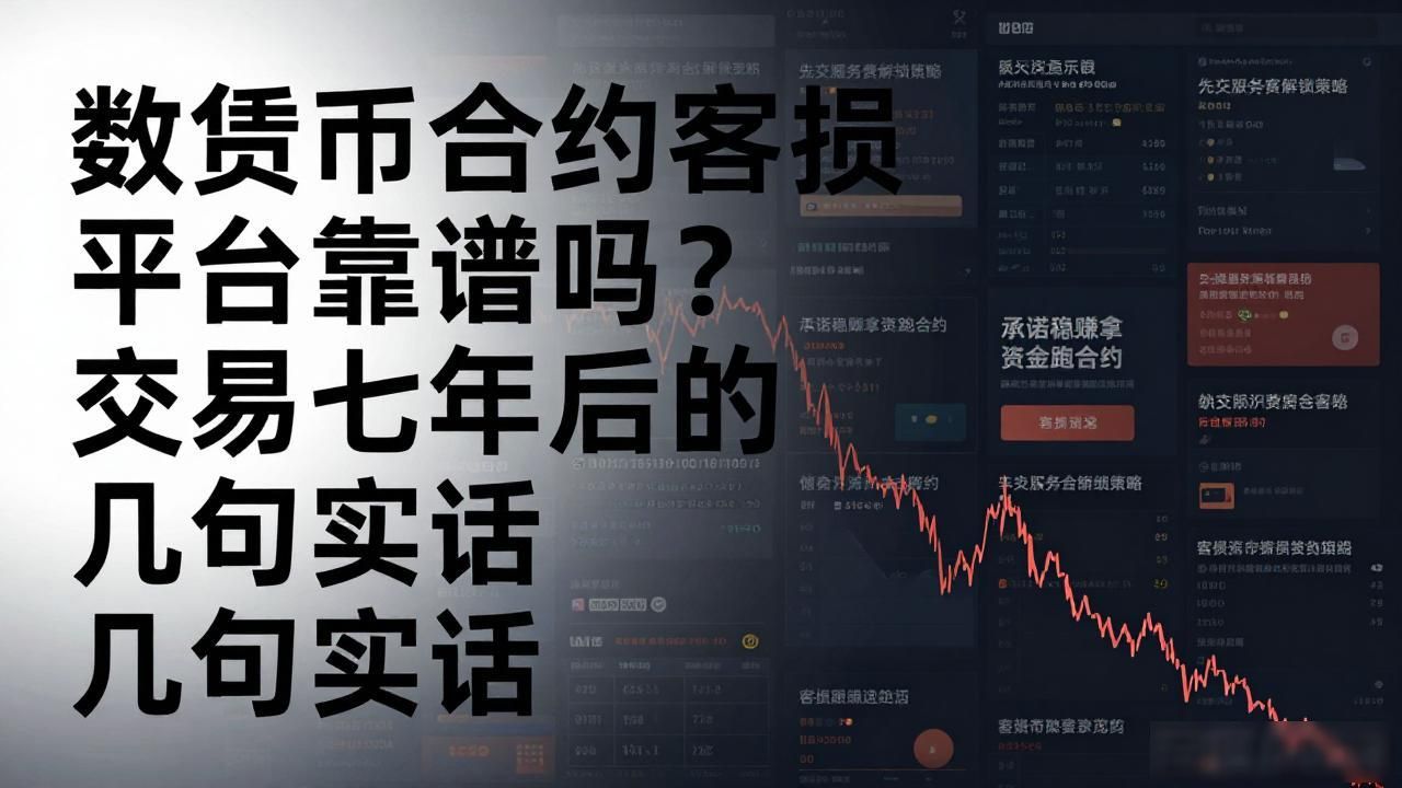 数字货币合约客损平台靠谱吗？交易七年后的几句实话