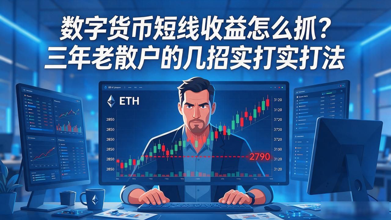 数字货币短线收益怎么抓？三年老散户的几招实打实打法
