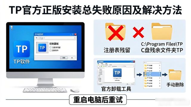 TP官方正版安装总失败？来查查这些原因