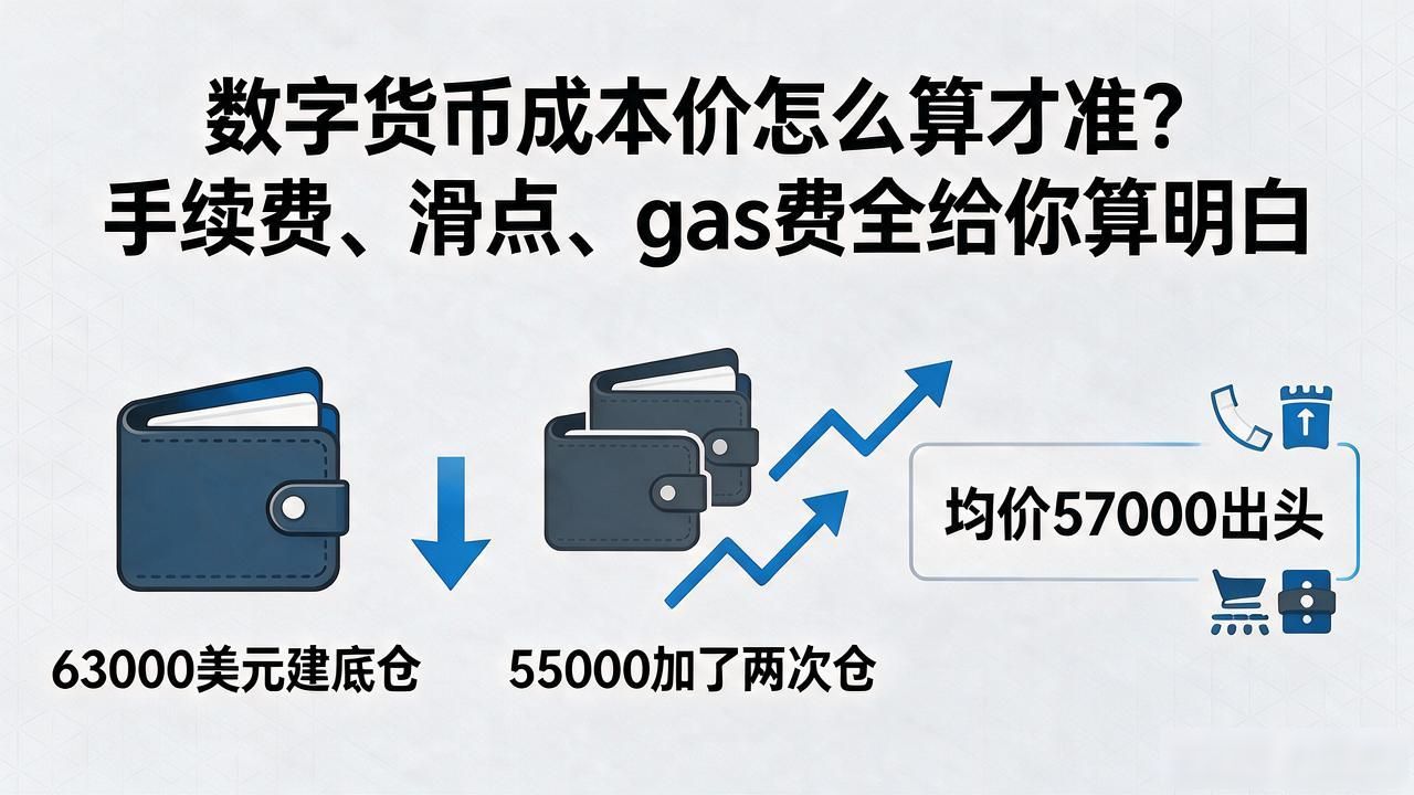 数字货币成本价怎么算才准？手续费、滑点、gas费全给你算明白