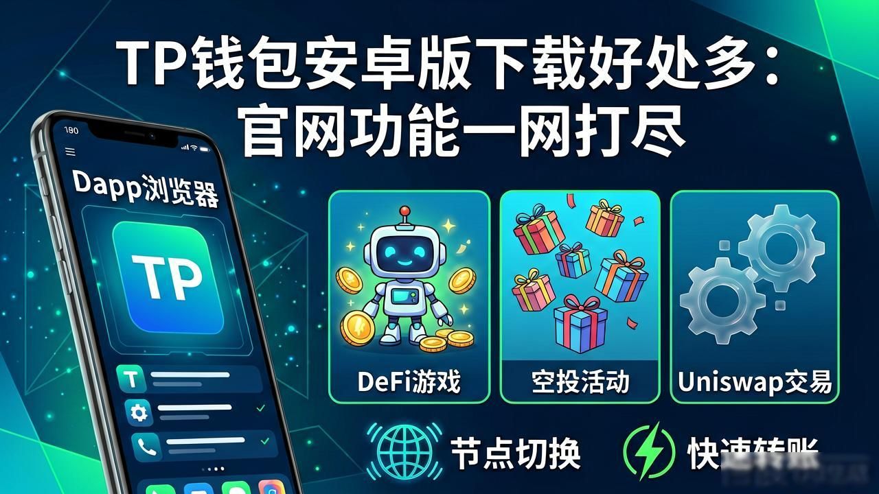 TP钱包安卓版下载好处多：官网功能一网打尽