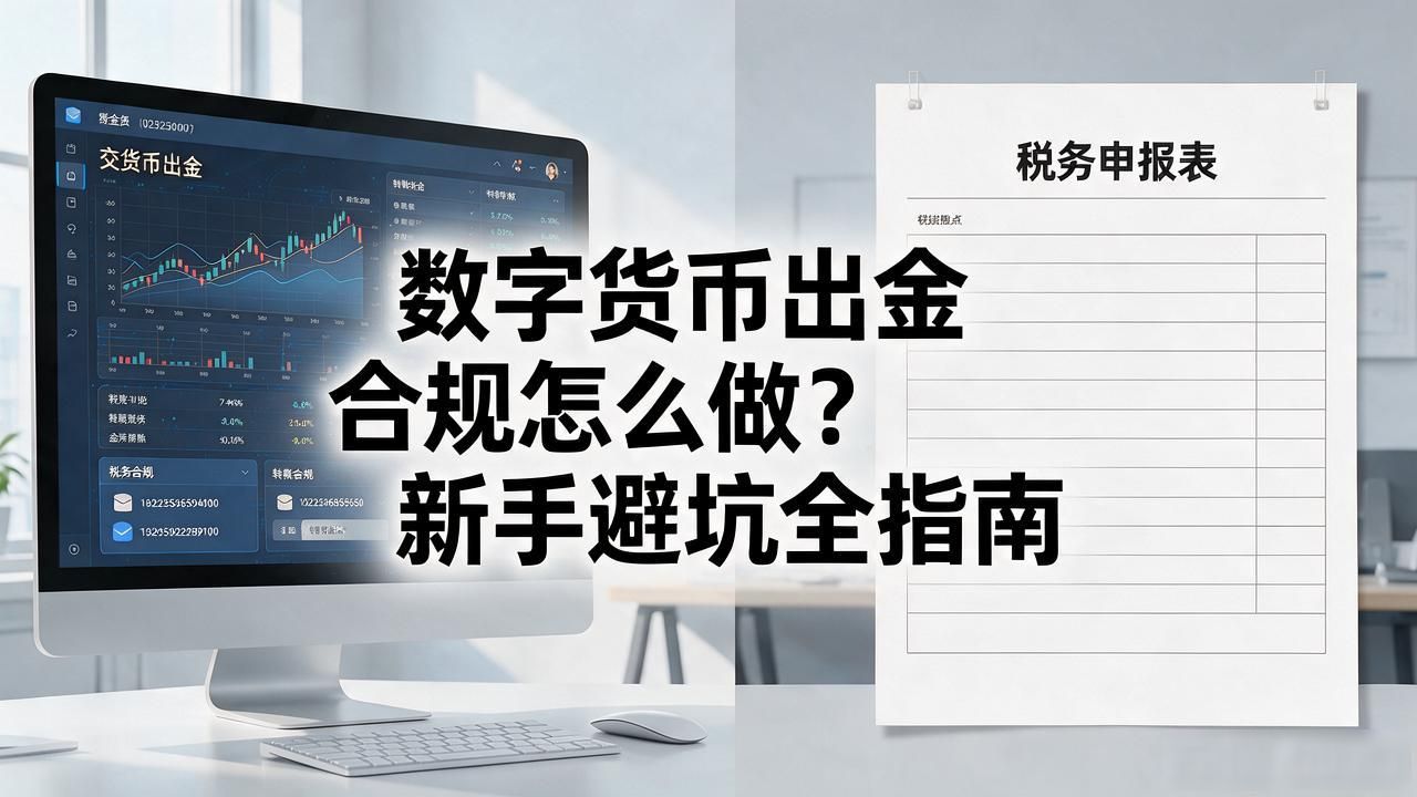 数字货币出金合规怎么做？新手避坑全指南