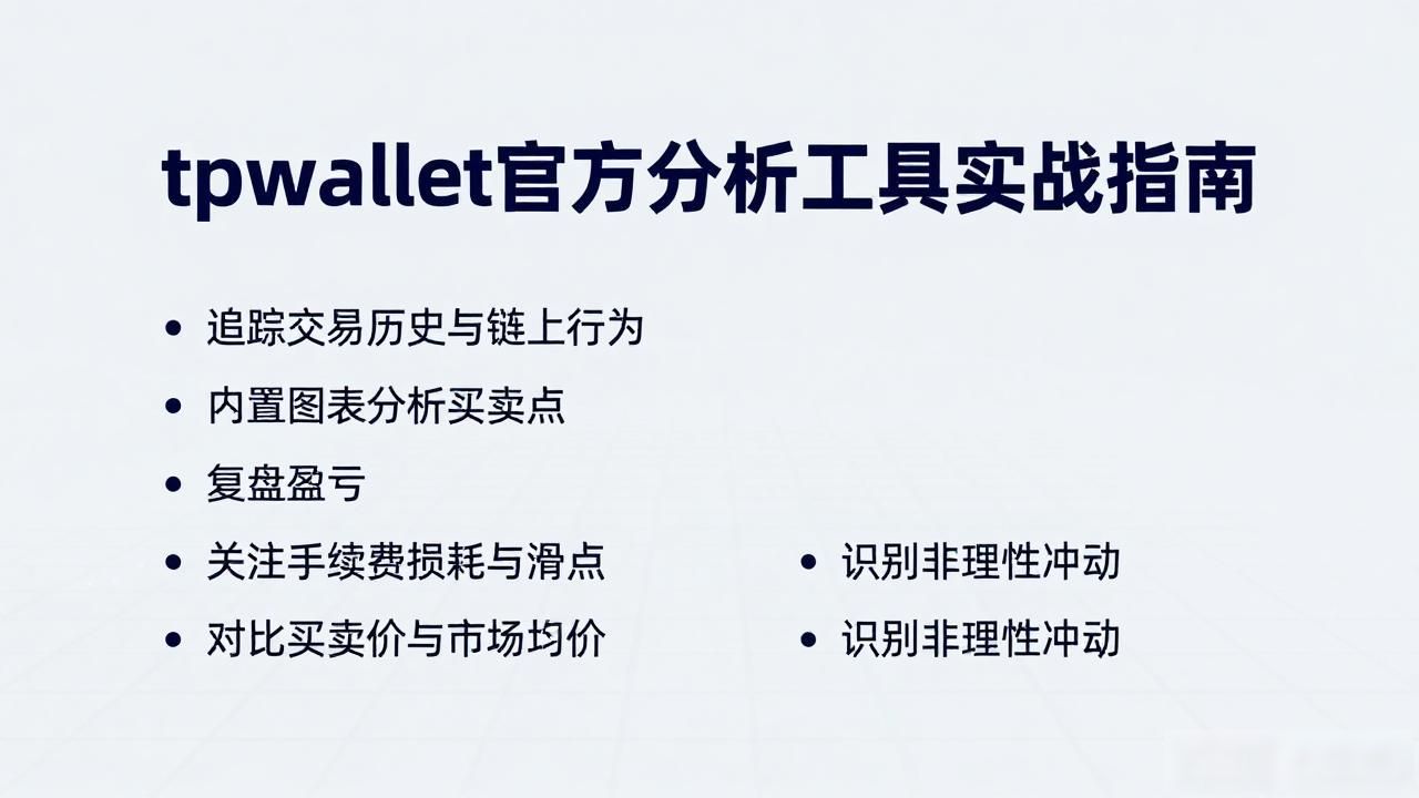 tpwallet官方分析工具实战指南