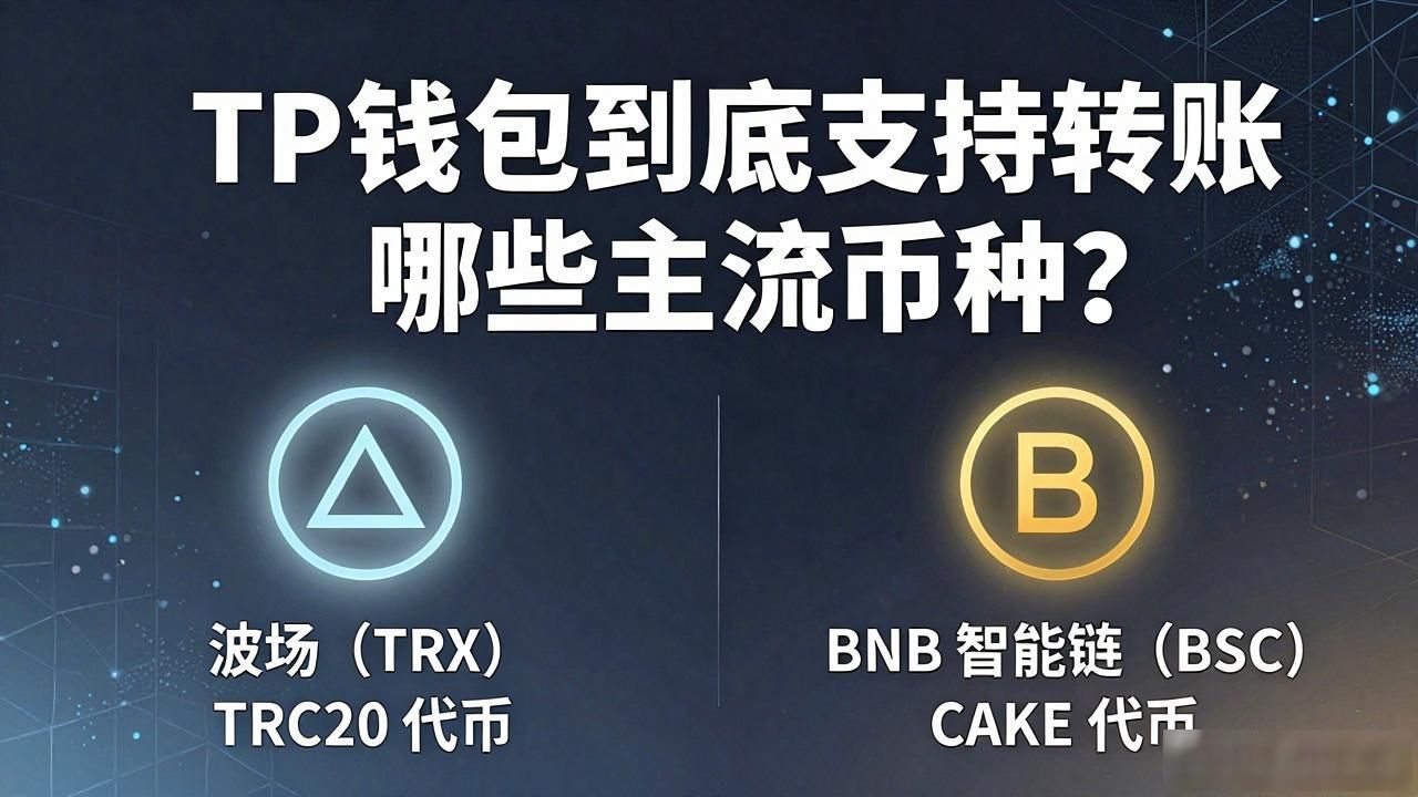 TP钱包到底支持转账哪些主流币种？