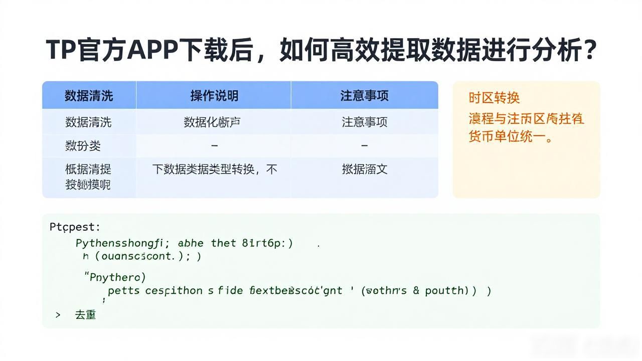 TP官方APP下载后，如何高效提取数据进行分析？