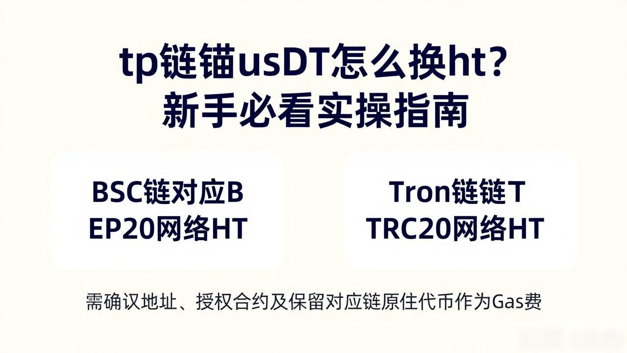 tp钱包usdt怎么换ht？新手必看实操指南