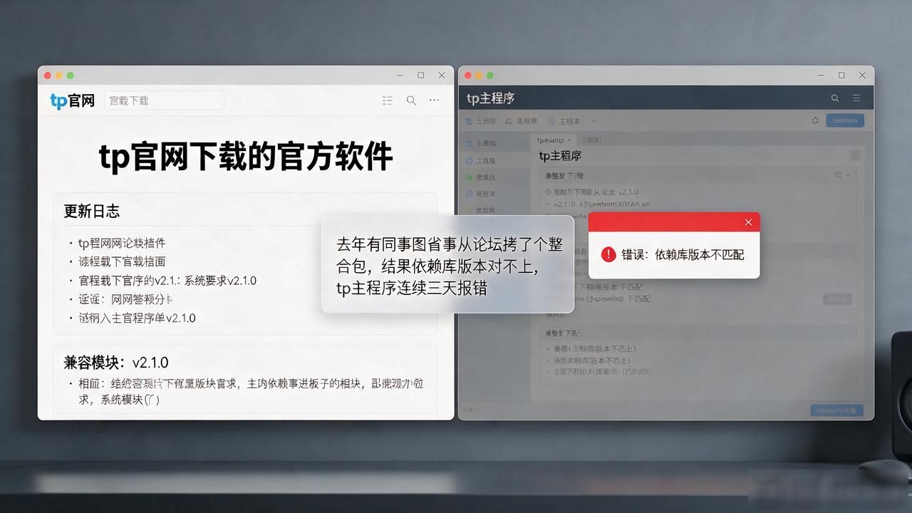 tp官网下载的官方软件怎么管理？运行顺畅不崩溃就靠这几招