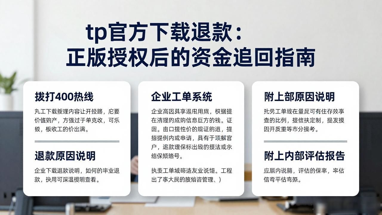 tp官方下载退款：正版授权后的资金追回指南