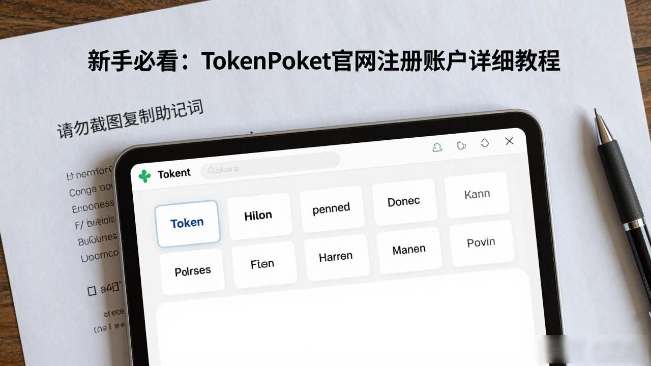 新手必看：TokenPocket官网注册账户详细教程