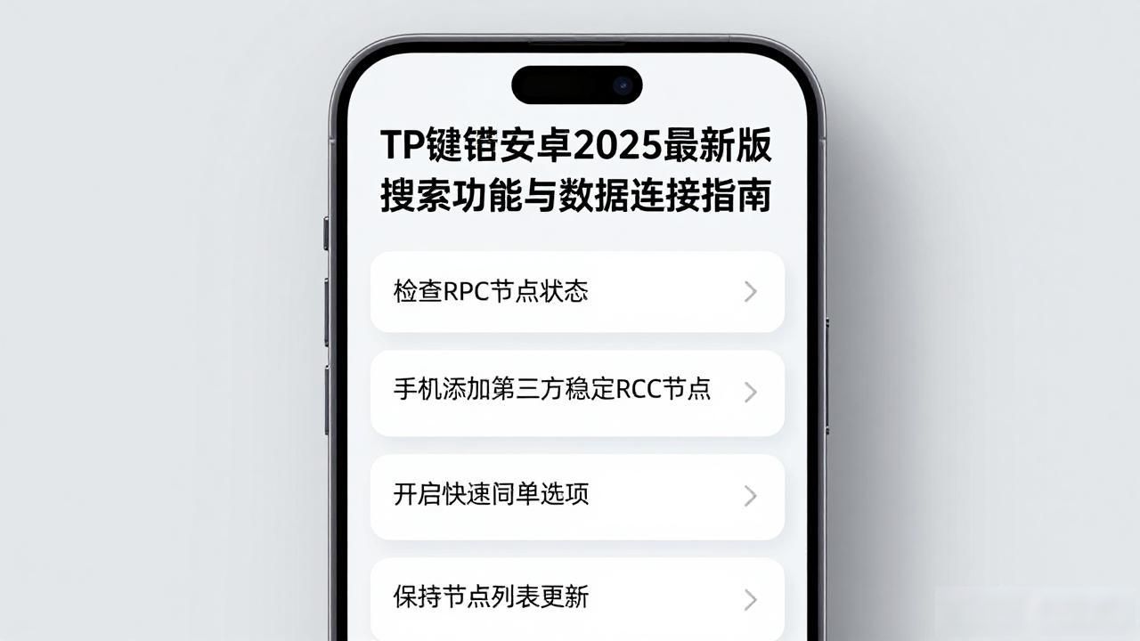 TP钱包安卓2025最新版搜索功能与数据连接指南