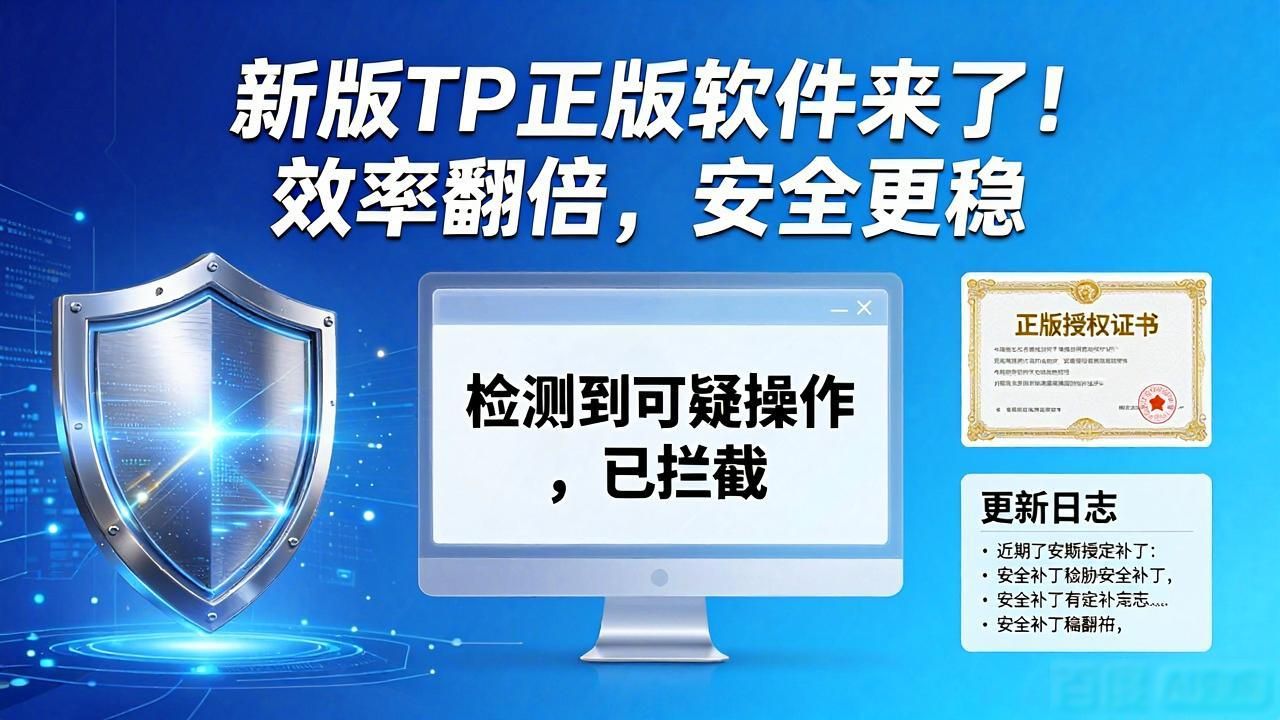 新版TP正版软件来了！效率翻倍，安全更稳