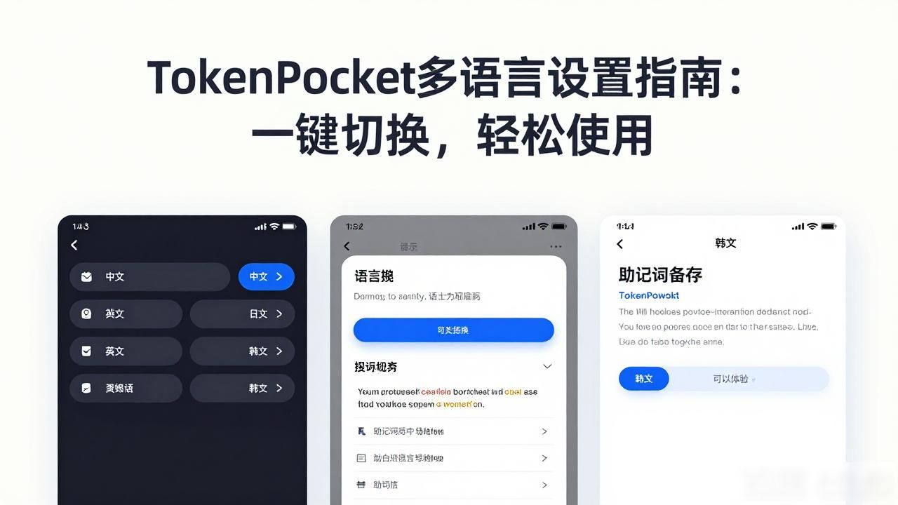 TokenPocket多语言设置指南：一键切换，轻松使用