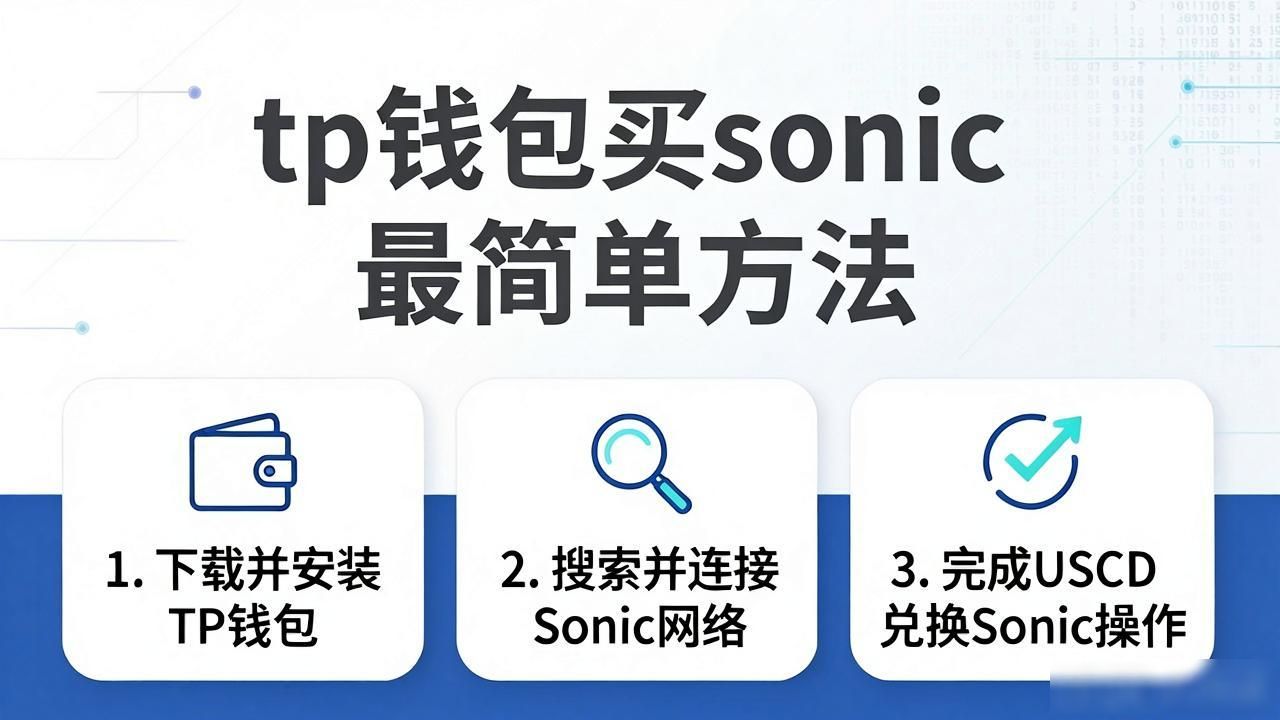 tp钱包买sonic最简单方法
