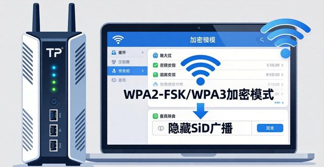 开启无线加密隐藏SSID_tp官网下载安装后，如何设置密码与安全选项？_修改TP官网APP默认密码