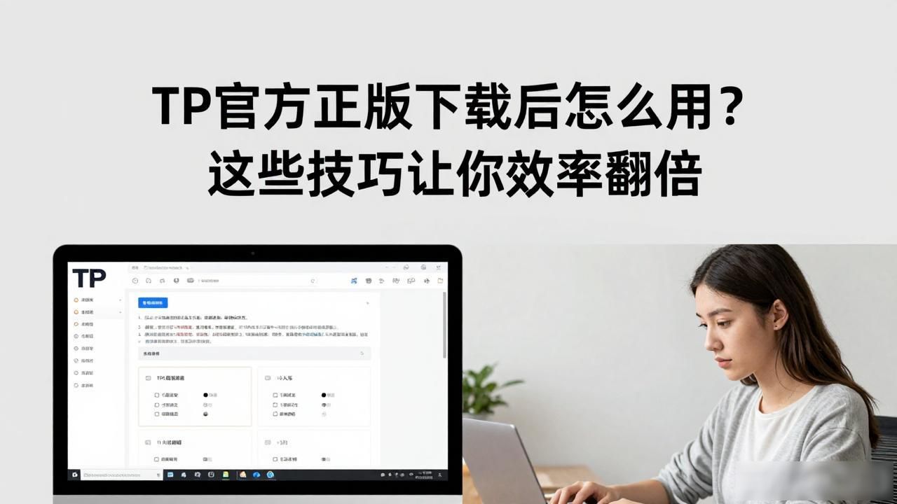 TP官方正版下载后怎么用？这些技巧让你效率翻倍