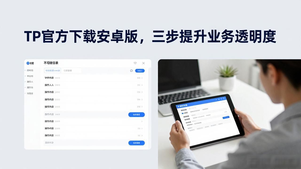 TP官方下载安卓版，三步提升业务透明度