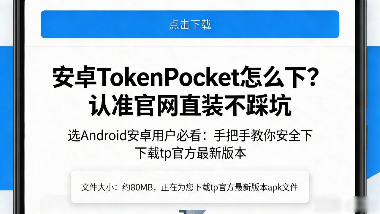 安卓TokenPocket怎么下？认准官网直装不踩坑
