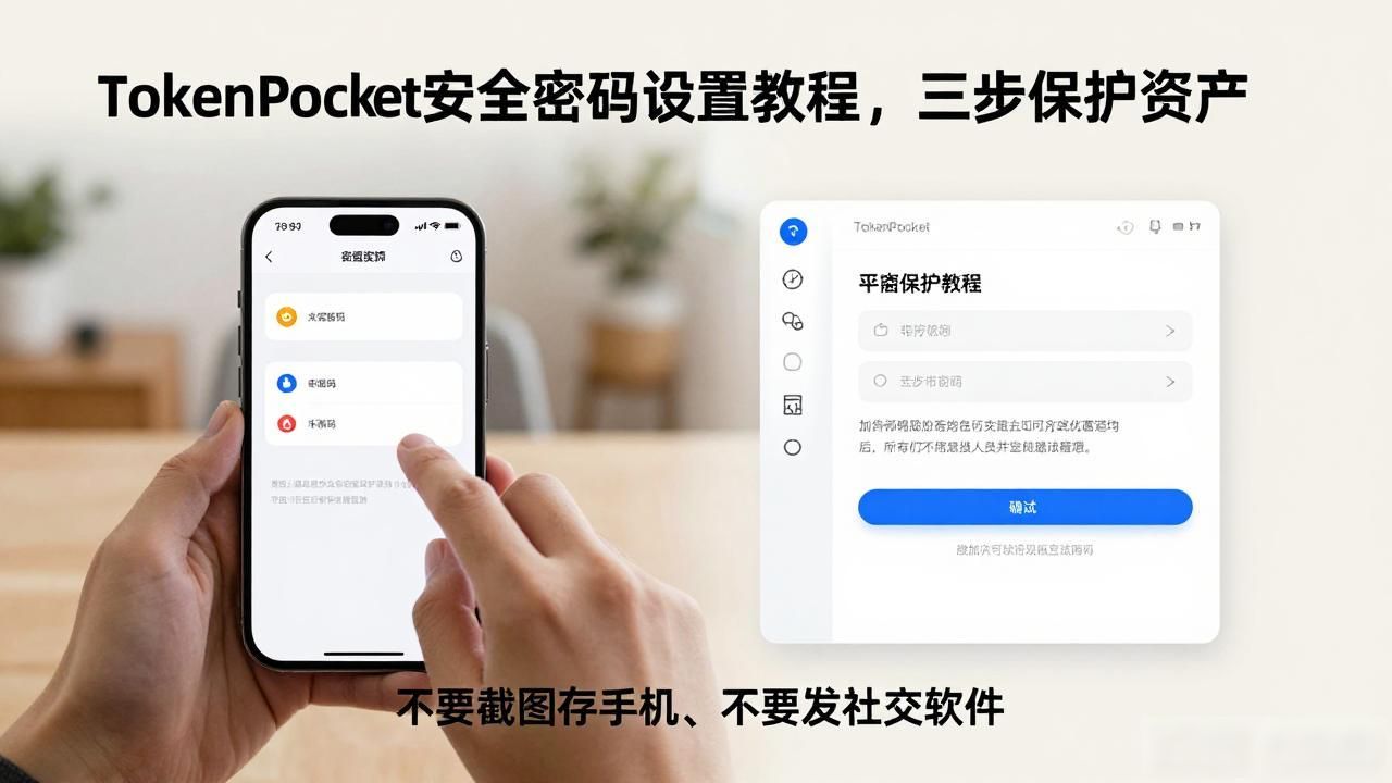 TokenPocket安全密码设置教程，三步保护资产