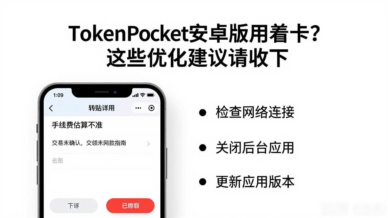 TokenPocket安卓版用着卡？这些优化建议请收下
