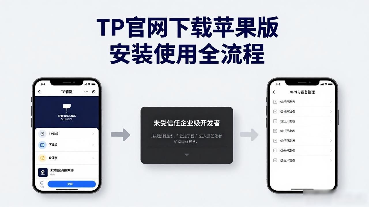 TP官网下载苹果版 安装使用全流程
