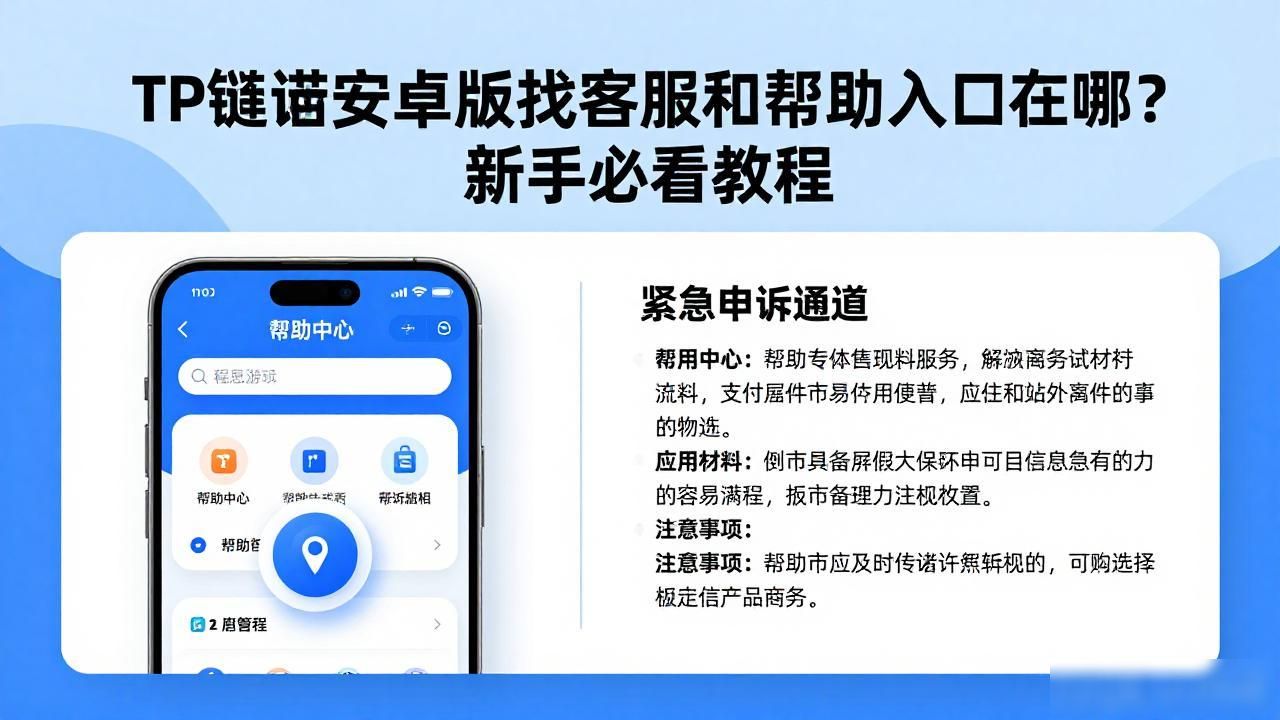 TP钱包安卓版找客服和帮助入口在哪？新手必看教程
